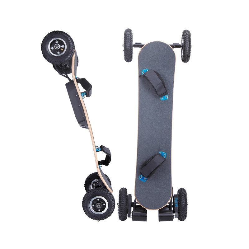 42v Portable Electric Skateboard , Fast Speed Off Road Electric Longboard