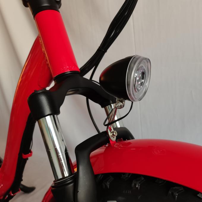 горные велосипеды жирного колеса 48V 500w электрические на охотиться 20" полный подвес складывая Ebike 7