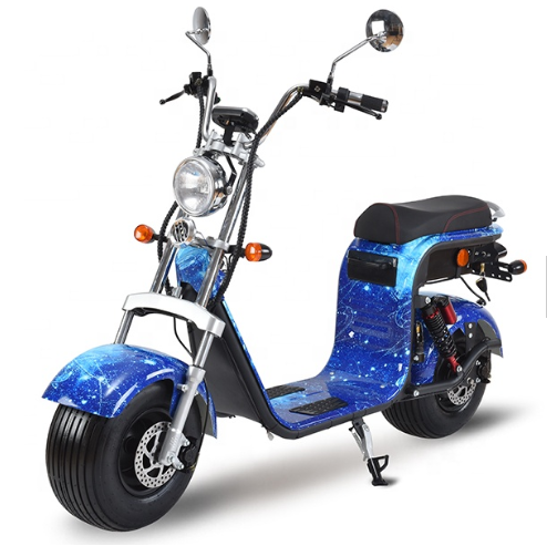 быстрый электрический скутер жирное 0-60 мотоцикла 1500w 60 65 70 колесо Citycoco Mph 2 0